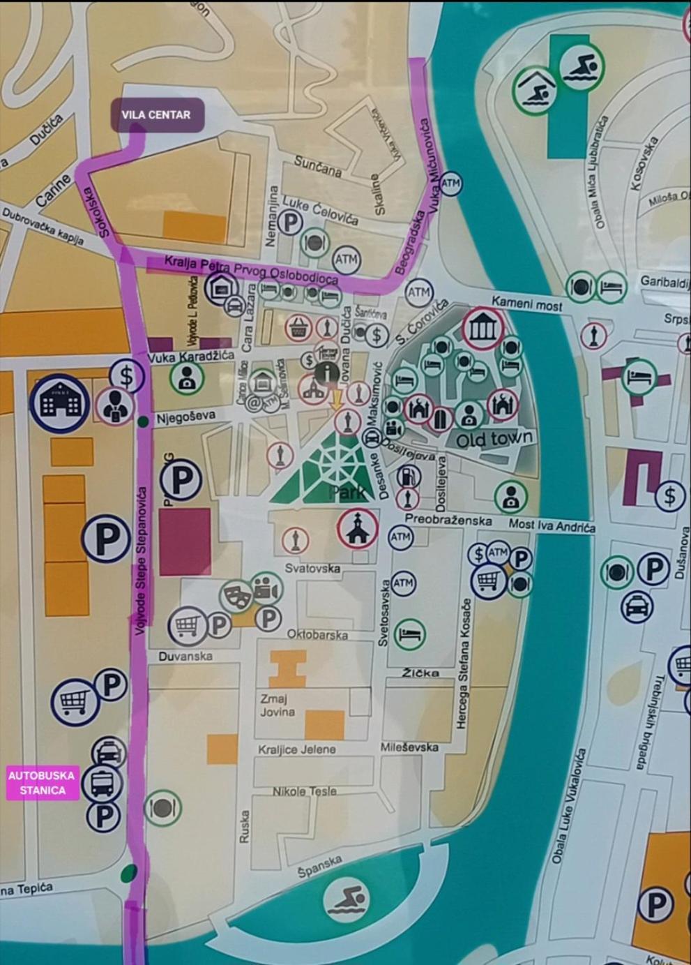 Vila Centar Требинье Экстерьер фото